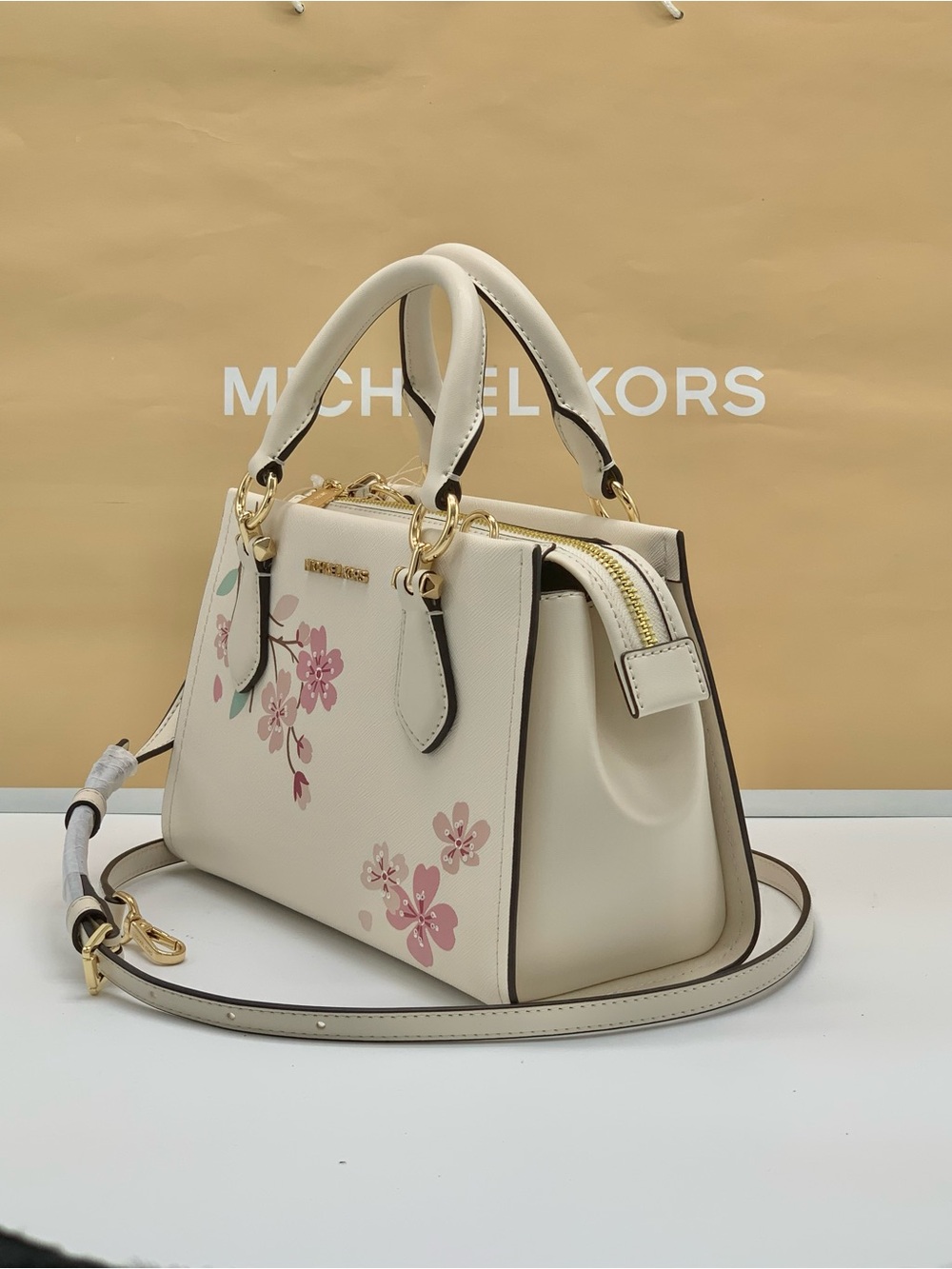 MWT Michael Kors Marilyn Small Embellished Satchel - Picture 2 of 11